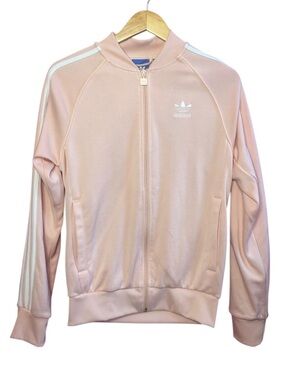 Adidas Pale Pink Tracksuit Jacket